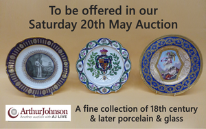 A fine collection of 18th century & later porcelain & glass